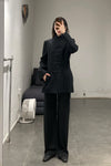 SAMUEL GUI YANG Wool Jacket AW22LEE01-1 Black